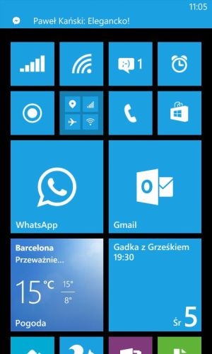 FB Messenger na WP8