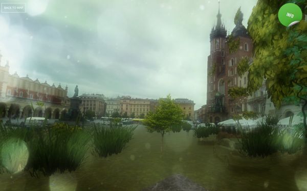 Google Stret View Kraków