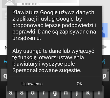 Klawiatura Google Klawiatura Google