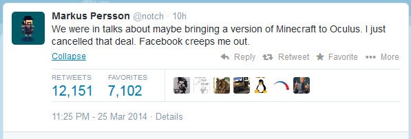 Markus Notch Persson nie lubi Facebooka