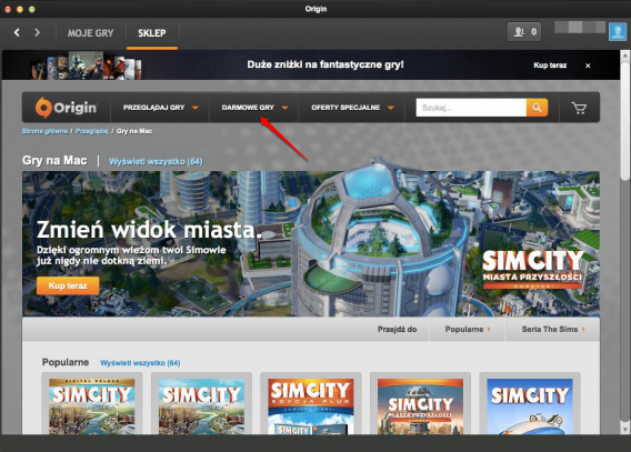 origin na desktop