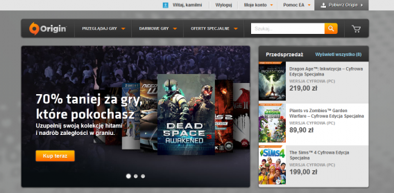 Origin online