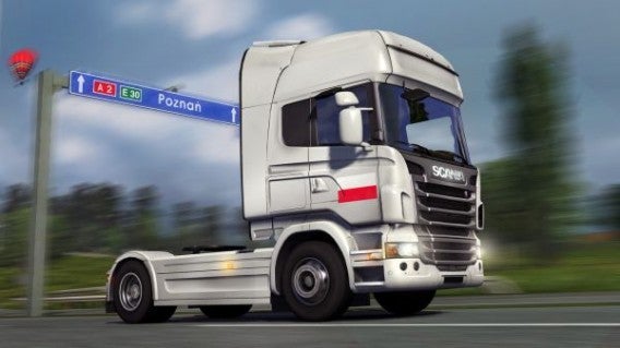 ETS 2 - polskie grafiki na ciężarówce