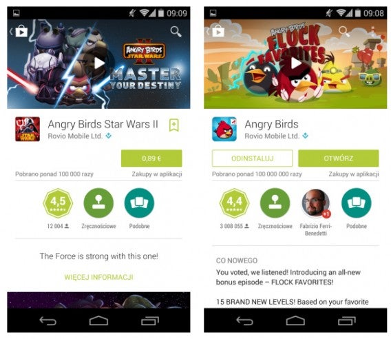 Nowy wygląd sklepu Google Play Nowy wygląd sklepu Google Play