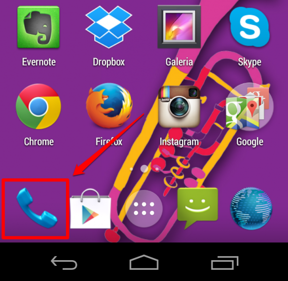 Android - telefon