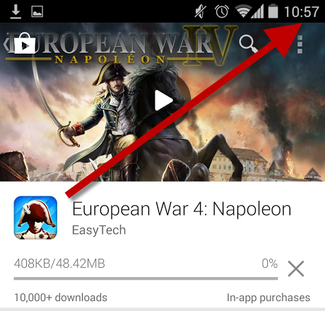 Kupowanie gry w Google Play