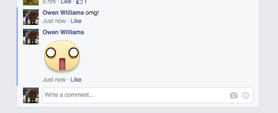 naklejki w Facebooku