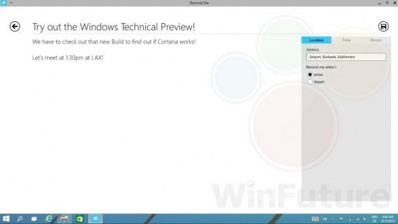 Cortana w Windows 9
