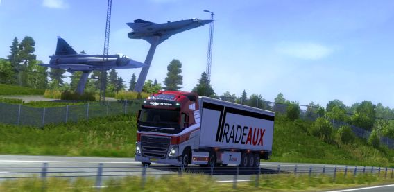 Euro Truck Simulator 2 - Driving the north Szwecja