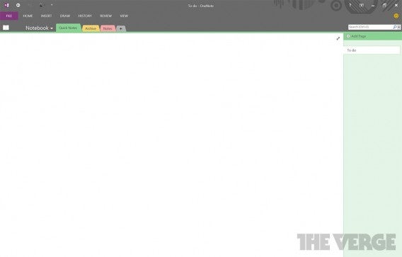 OneNote - nowy Office