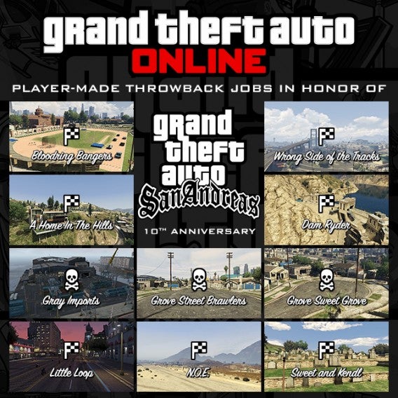 GTA San Andreas w GTA 5