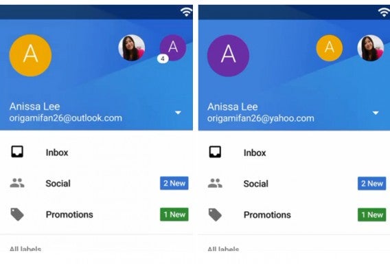 Gmail 5 w Android 5
