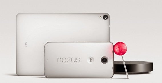 Nexus 6 Nexus 9 i Android Lollipop