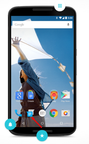 Nexus 6 z Messengerem
