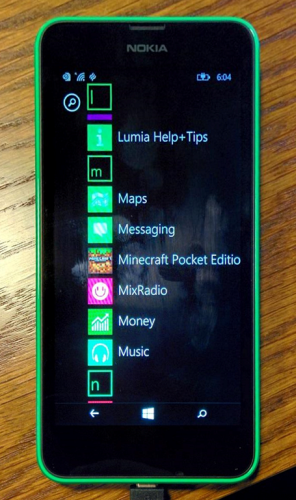 Nokia Lumia z Minecraft Pocket Edition