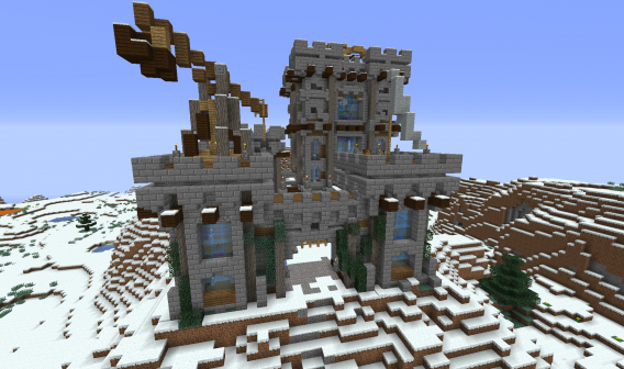 Winter Stronghold - mapa Minecraft Realms