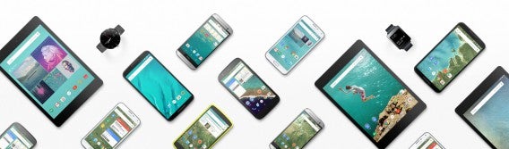 Android 5 na Nexus