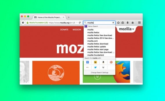 Wyszukiwanie w Firefox