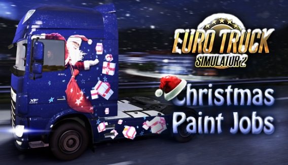 ETS 2 Christmas Paint Jobs