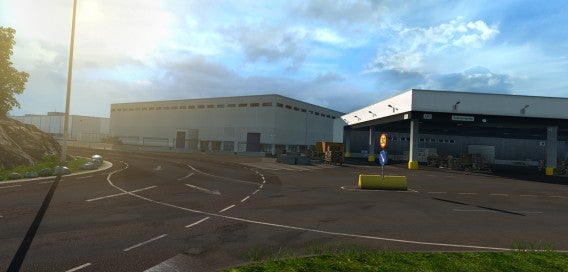 Volvo park w ETS 2 Volvo park w ETS 2