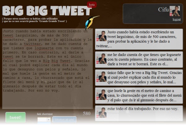 Big Big Tweet