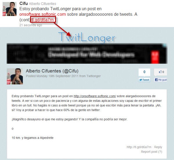 Twitlonger