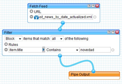 Yahoo Pipes