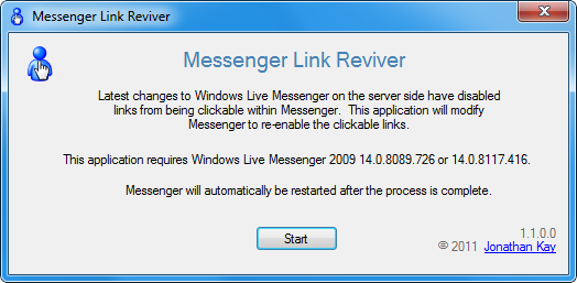 Messenger Link Reviver Messenger Link Reviver