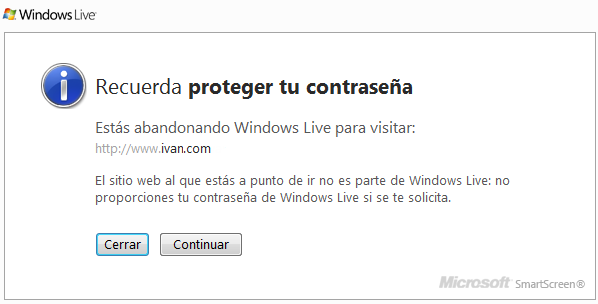 Proteccion SmartScreen Proteccion SmartScreen
