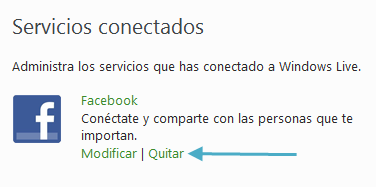Quitar Facebook Quitar Facebook
