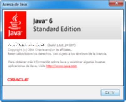 Versión de Java