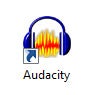 Acceso directo de Audacity