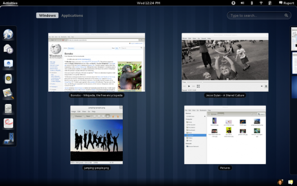 GNOME 3 Exposé