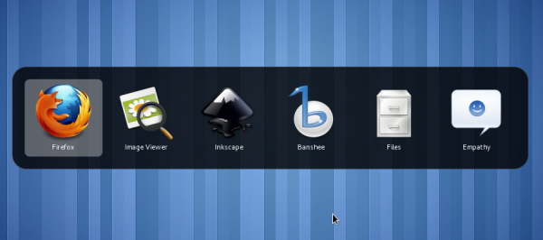 GNOME 3 Cambio de ventana
