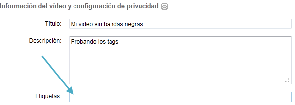nuevo video de Youtube