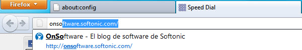 Autocompletado en Firefox Autocompletado en Firefox