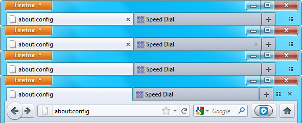 Botones de cierre Botones de cierre