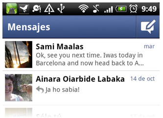 Facebook Messenger para Android
