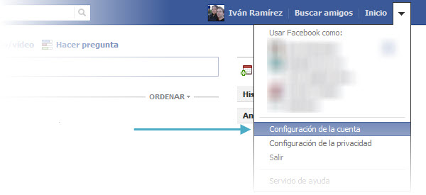 Config cuenta Config cuenta