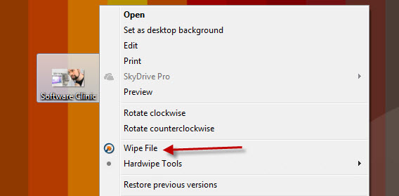 wipe