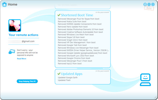 Remote actions Remote actions
