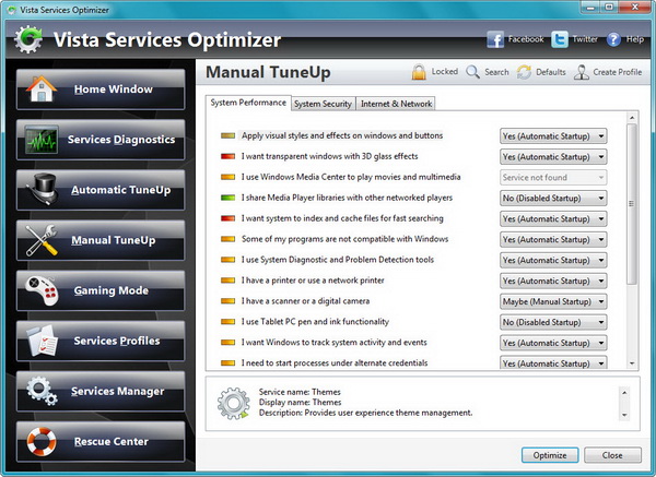 Optimizacion manual Optimizacion manual