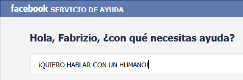 Soporte técnico de Facebook