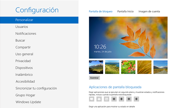 Personalizar Personalizar