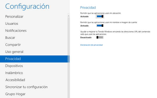 Privacidad Privacidad