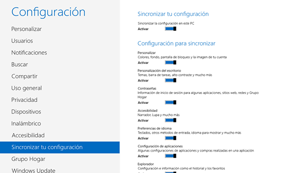 sincronizar sincronizar