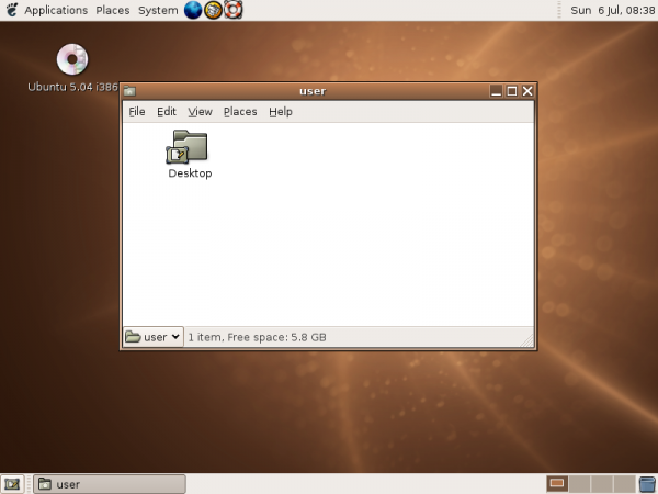 Ubuntu 5.04
