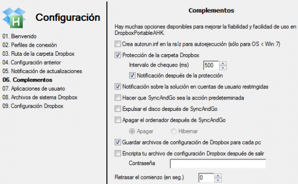 Complementos DropboxPortableAHK