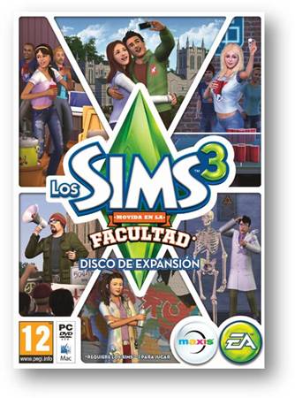 Portada de la expansión de Los Sims 3