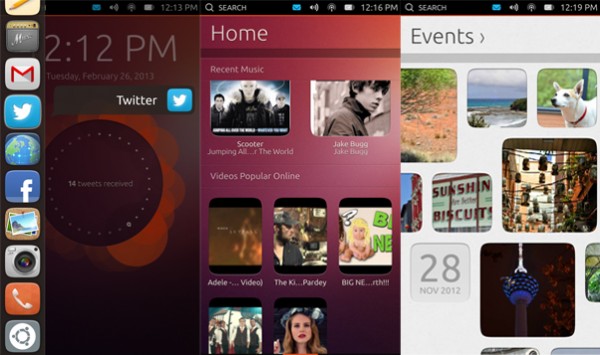 Capturas de Ubuntu Phone